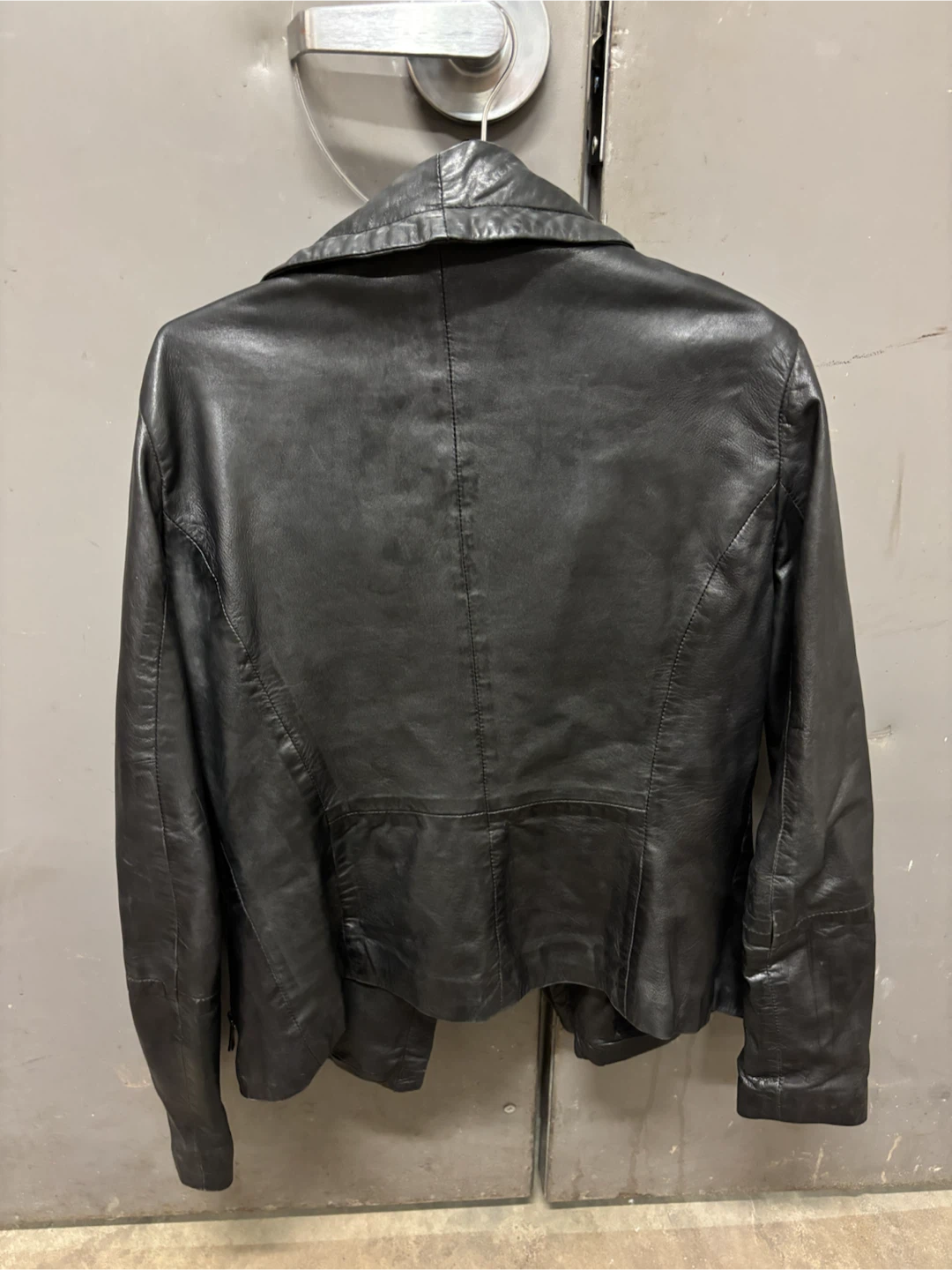 BOD & CHRISTENSEN Black Leather Jacket - photo 3
