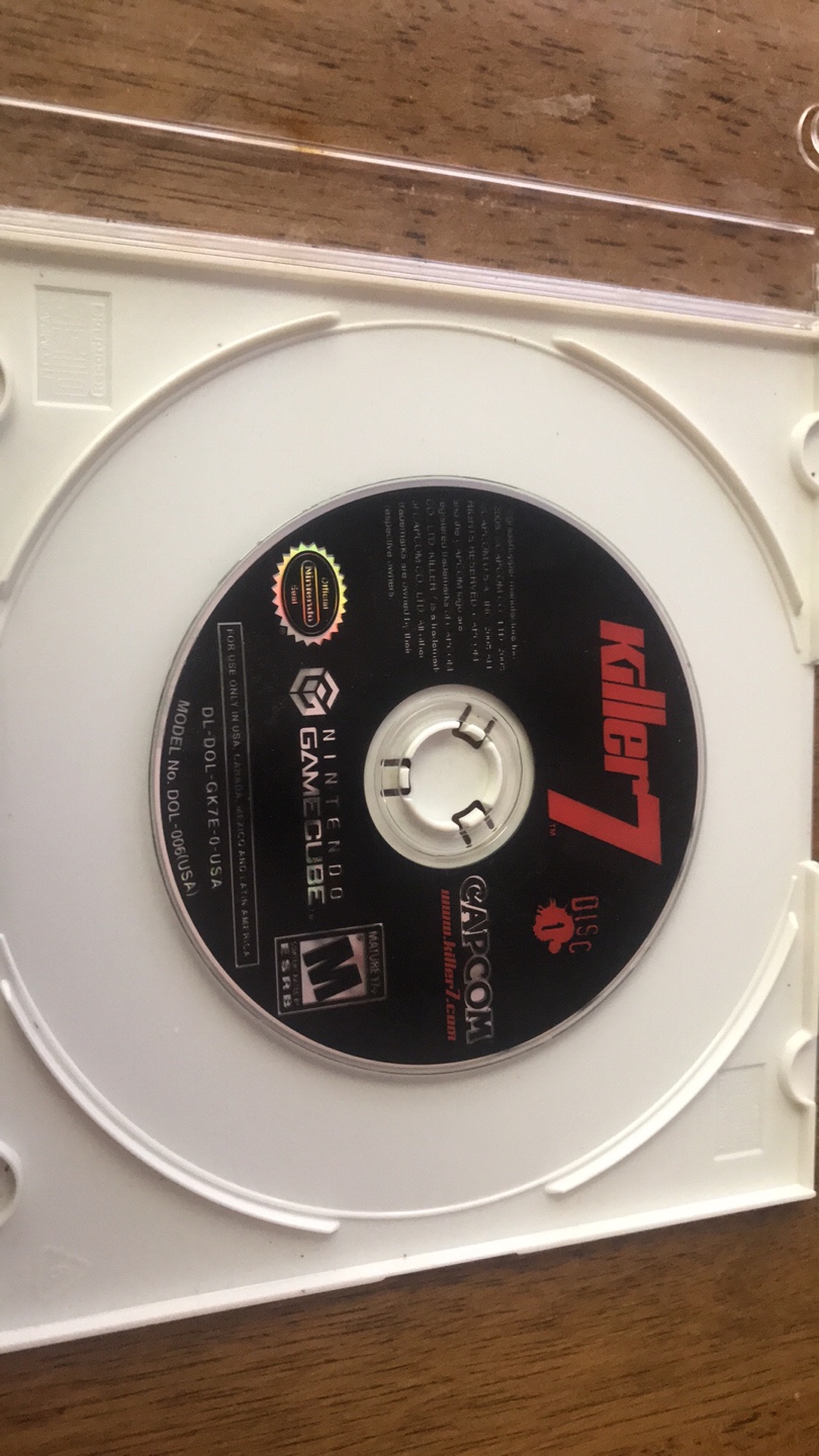 Killer 7 Nintendo GameCube Video Game Disc 1