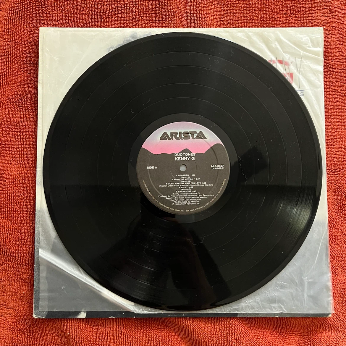 Kenny G Duotones Vinyl Record - photo 2