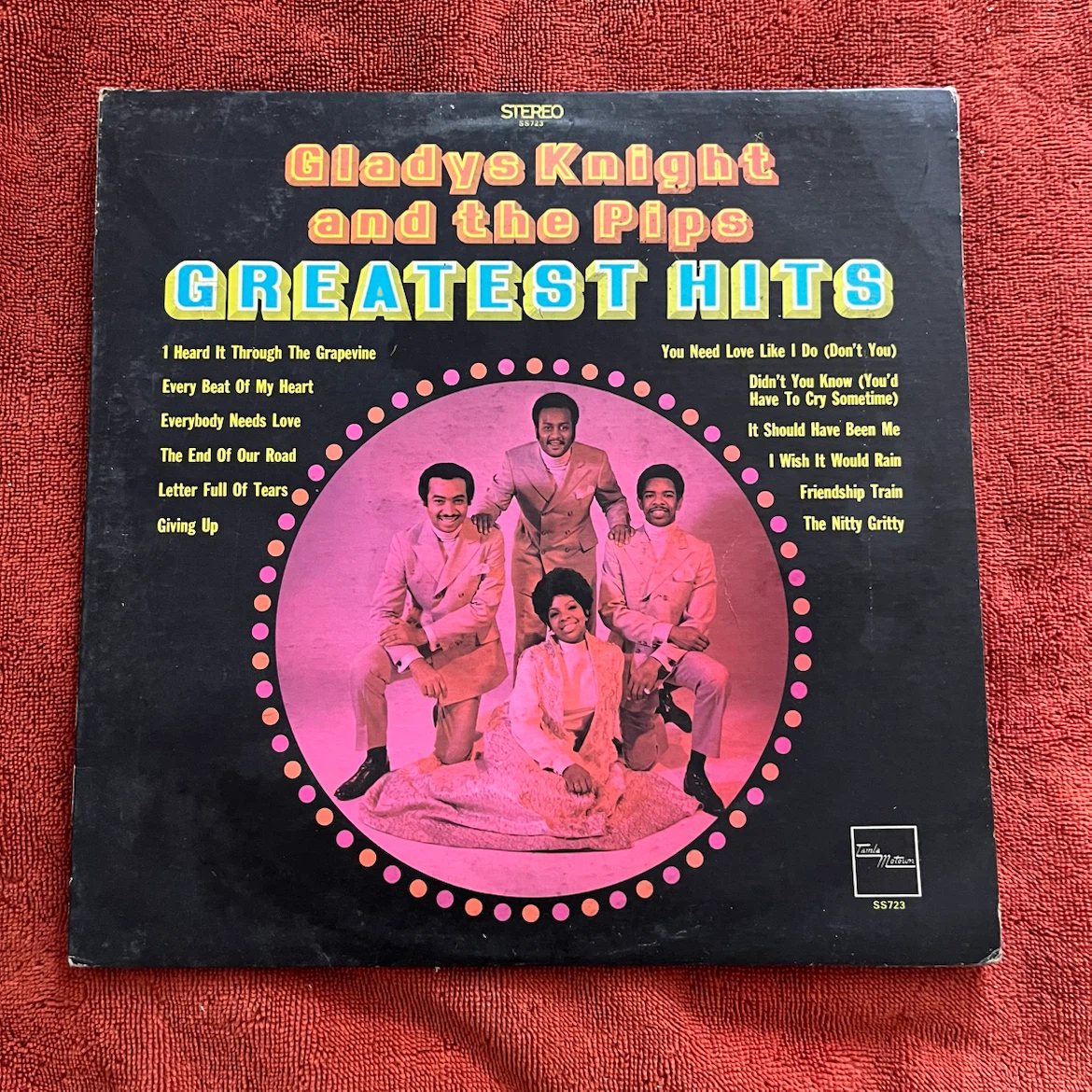 Gladys Knight and the Pips Greatest Hits Vinyl Record