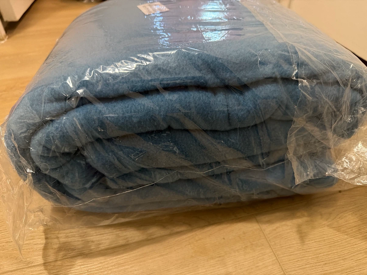Blue Fleece Blanket 90" X 90" - photo 2