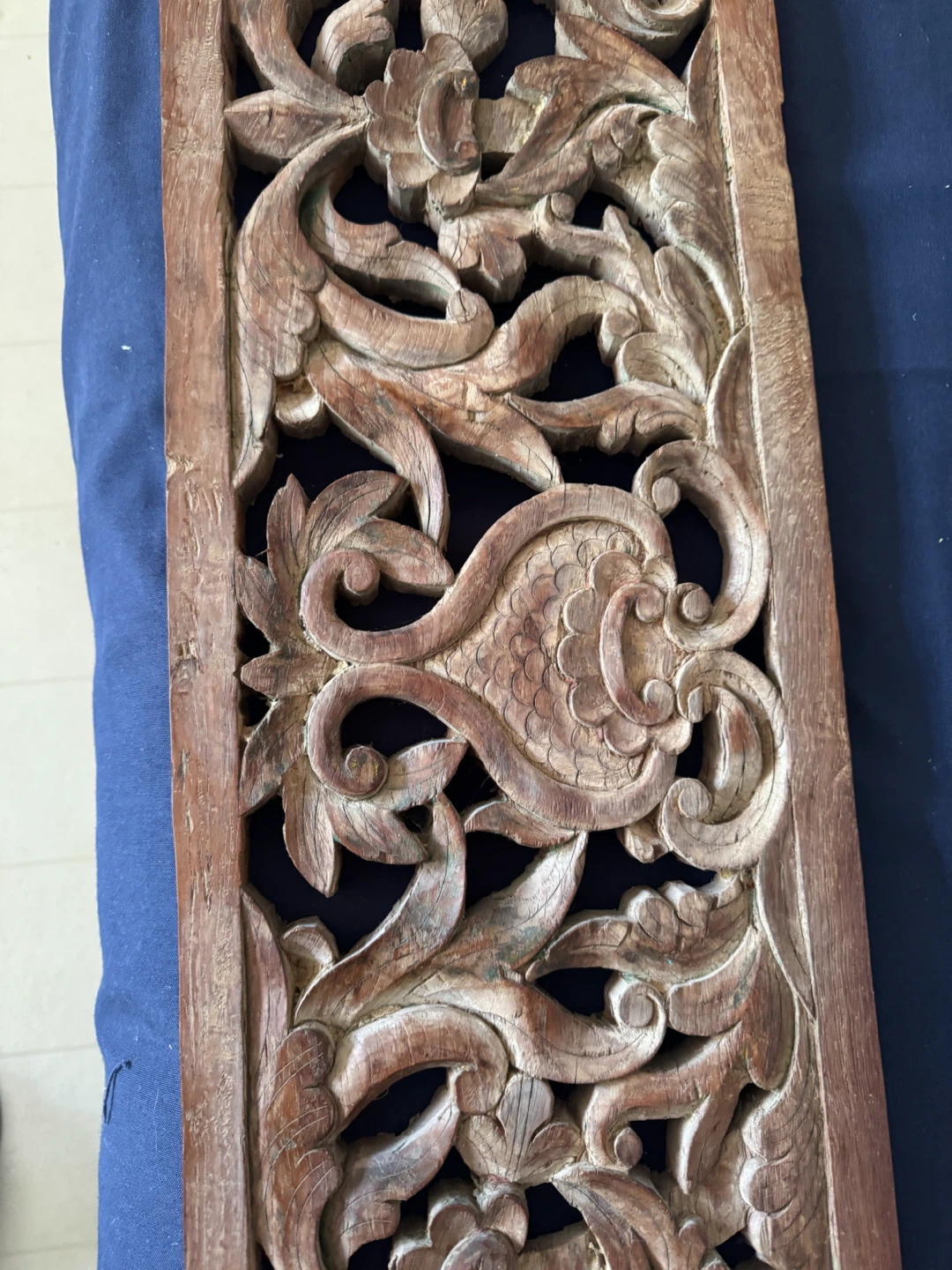 Carved Wood Wall Panel - photo 2