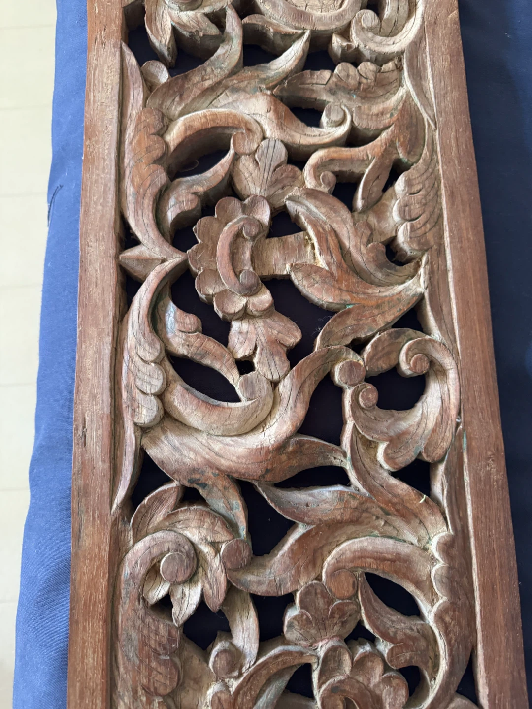 Carved Wood Wall Panel - photo 3