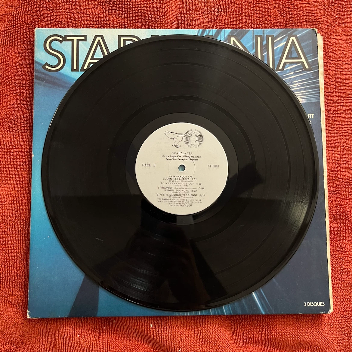 Starmania Double LP Vinyl Record - photo 2