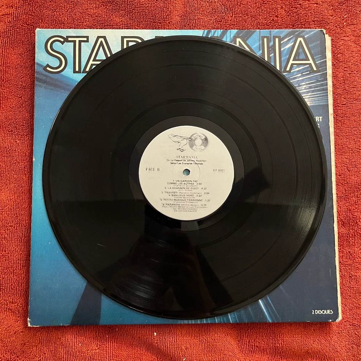 Starmania Double LP Vinyl Record - photo 2