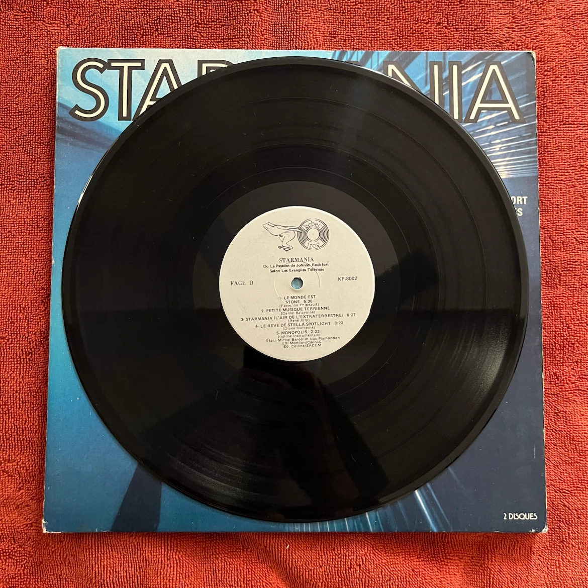 Starmania Double LP Vinyl Record - photo 3