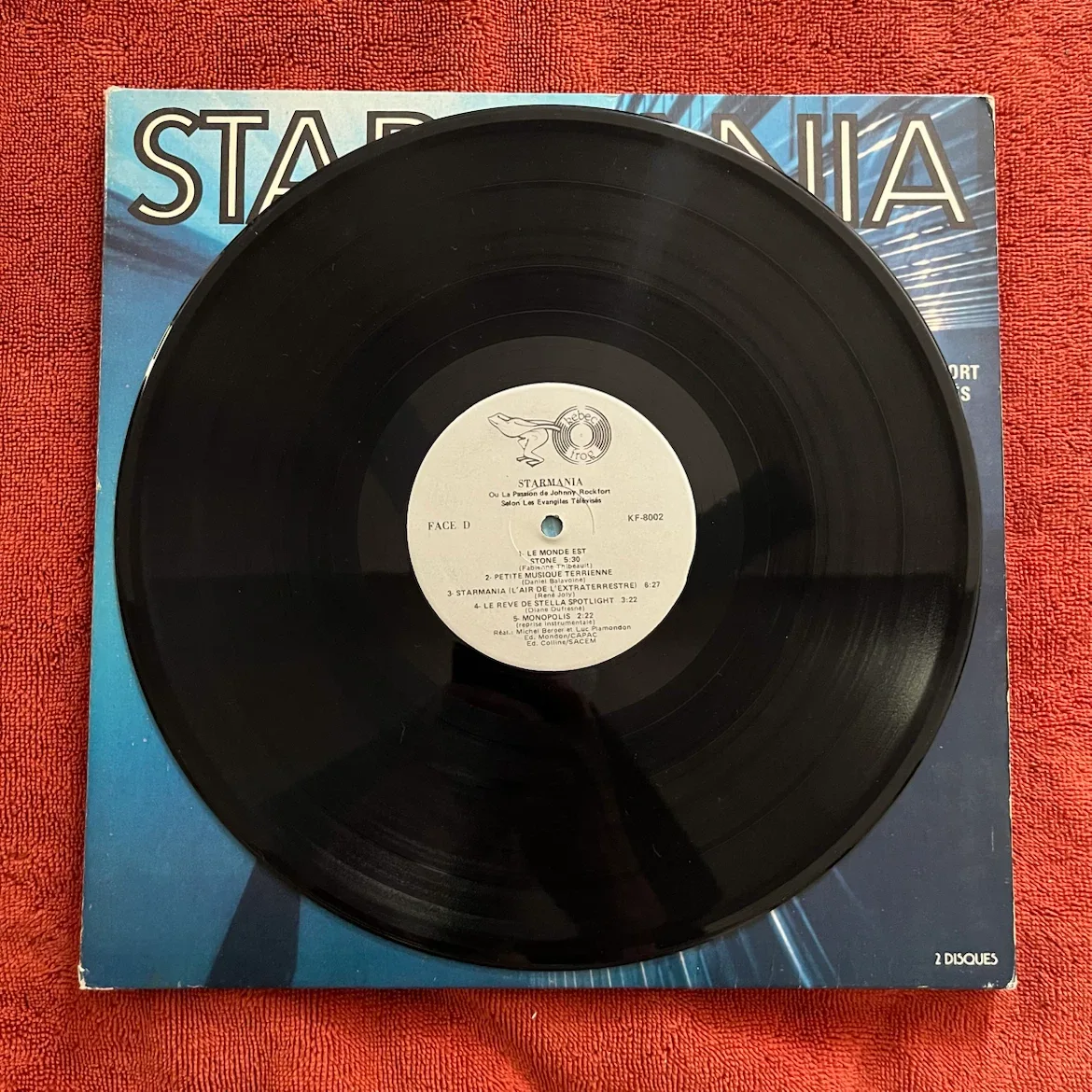 Starmania Double LP Vinyl Record - photo 3