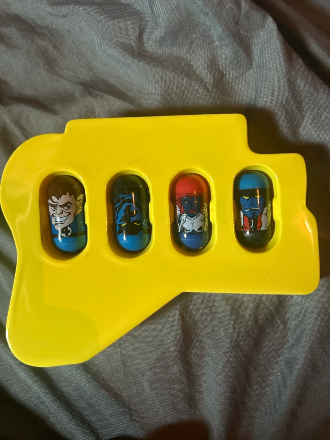 Marvel Mighty Beanz Series 1 Lot of 20 Beanz + 5 Trays - photo 2
