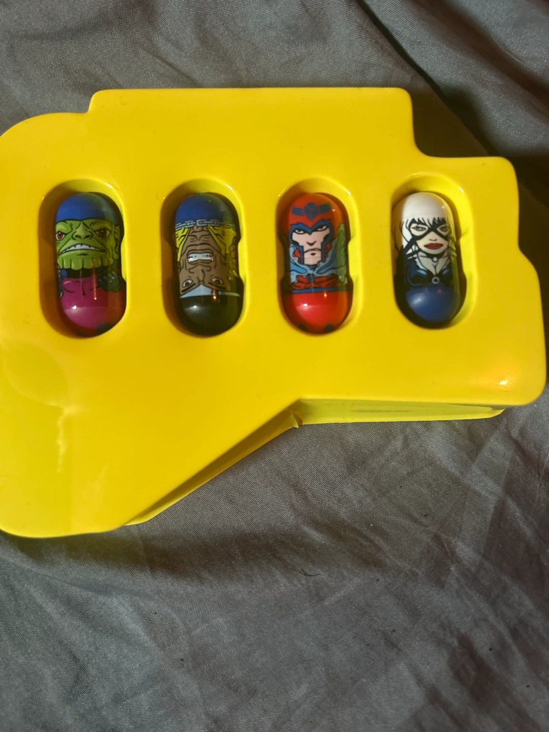 Marvel Mighty Beanz Series 1 Lot of 20 Beanz + 5 Trays - photo 5