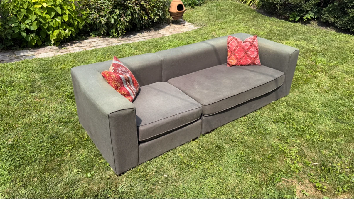West Elm - Gray Sectional Sofa