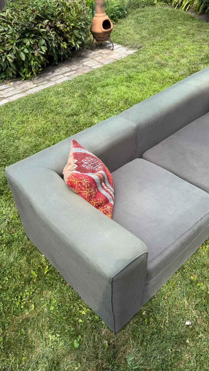 West Elm - Gray Sectional Sofa - photo 3