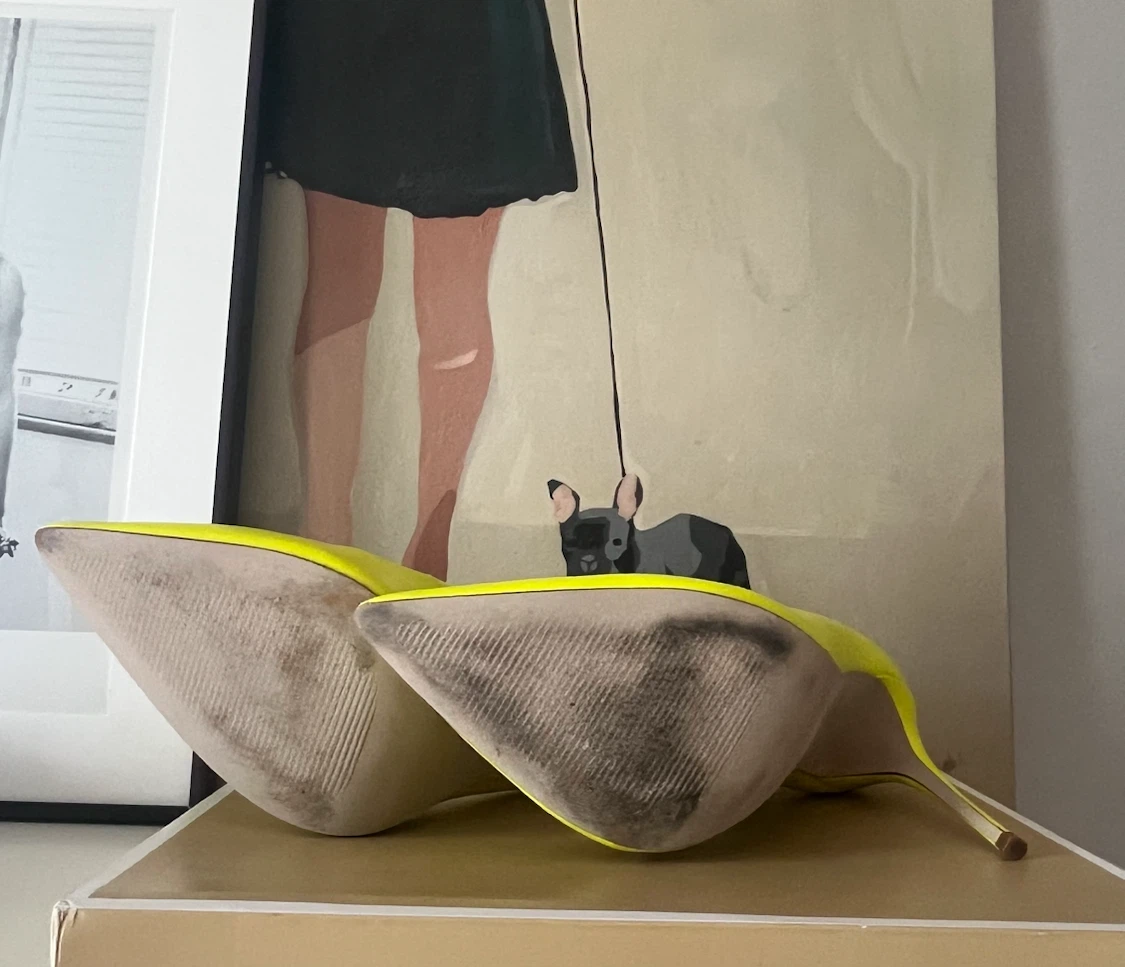 Steve Madden Neon Yellow Stiletto Heels - 8M - photo 4