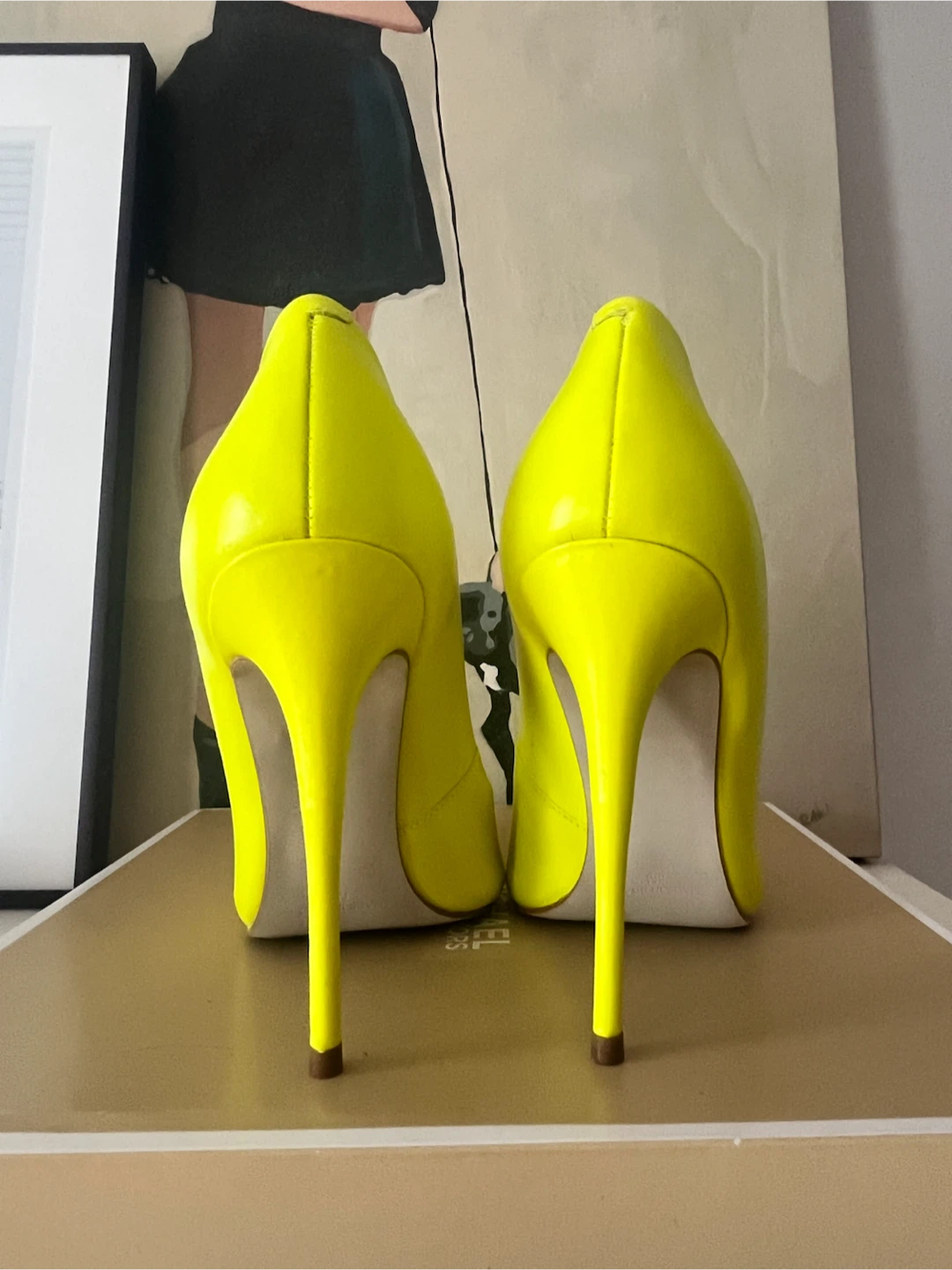 Steve Madden Neon Yellow Stiletto Heels - 8M - photo 5