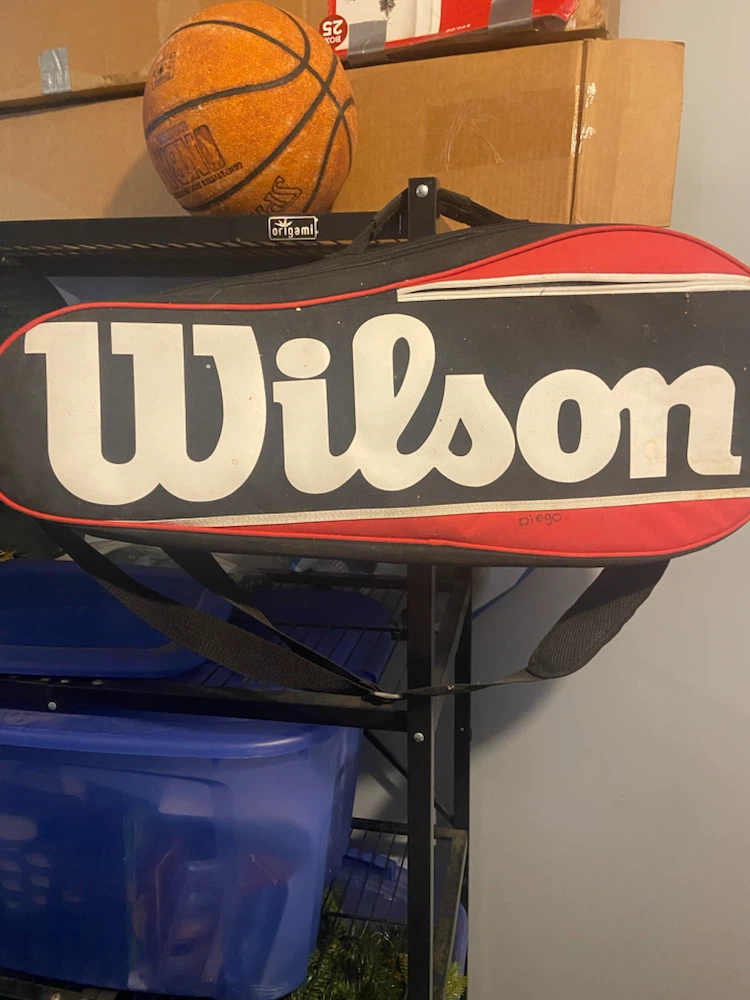 Head Radical Elite Tennis Racquet and Wilson Racquet Bag