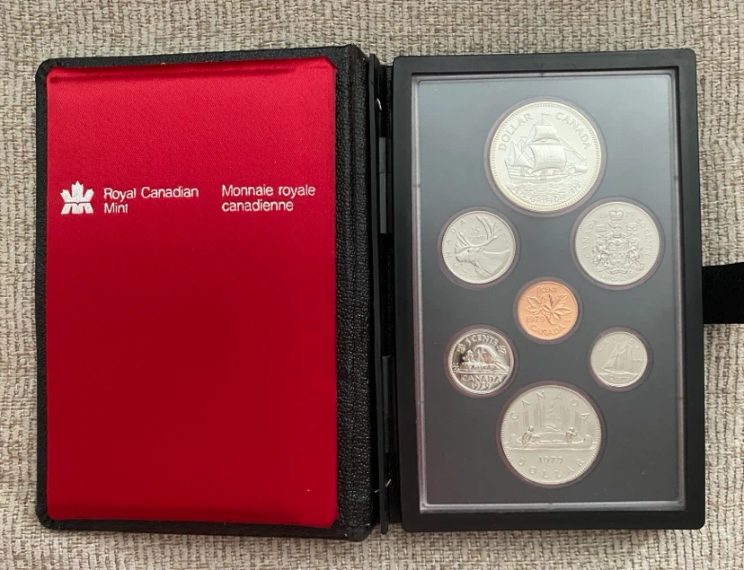 1979 RCMP 7 Coin Proof Set with Silver Dollar