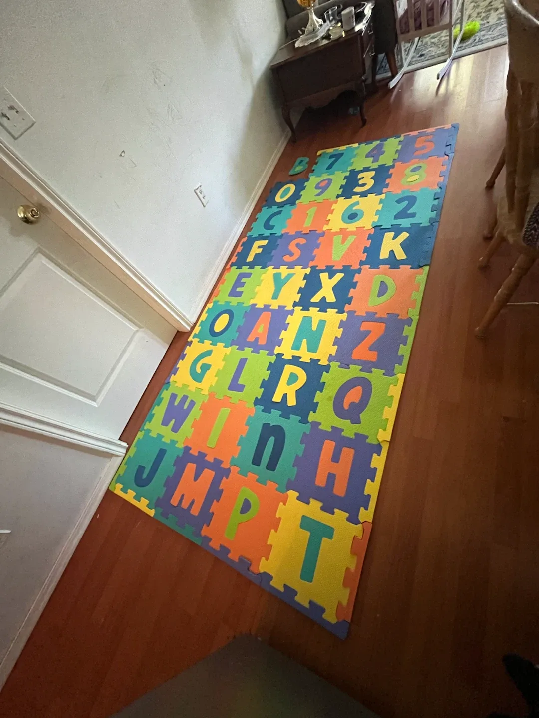 35 pieces Alphabet and Number Foam Play Mat Tiles