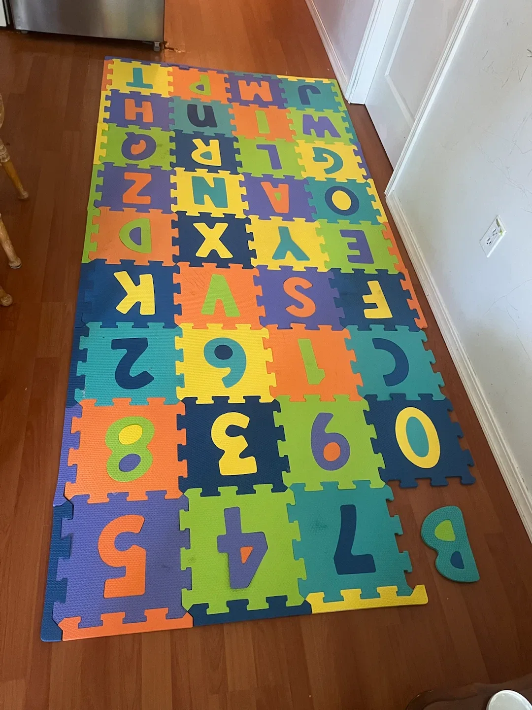 35 pieces Alphabet and Number Foam Play Mat Tiles - photo 2