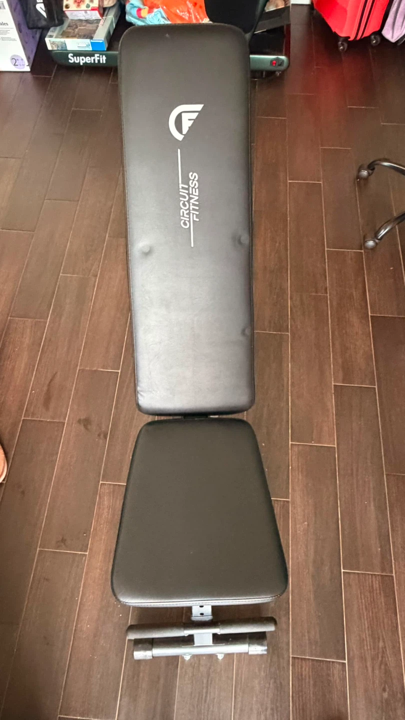 CIRCUIT FITNESS Adjustable Weight Bench & Dumbbell Set - photo 4
