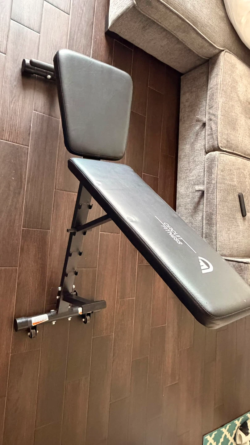 CIRCUIT FITNESS Adjustable Weight Bench & Dumbbell Set - photo 5