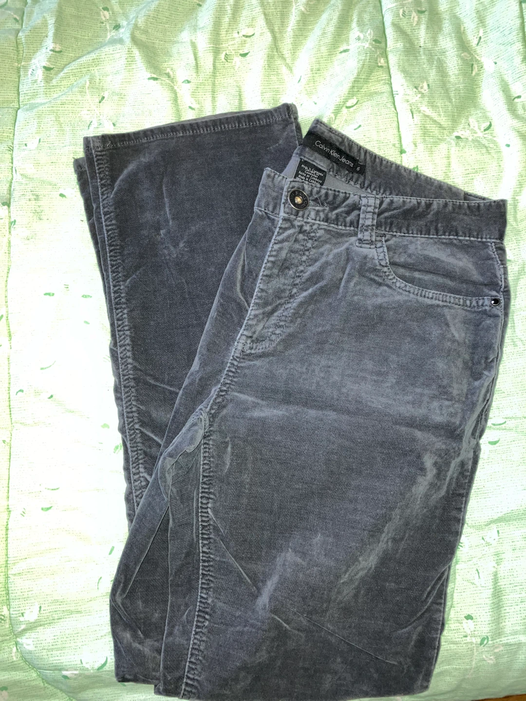 Calvin Klein Jeans Corduroy Pants - Size 6