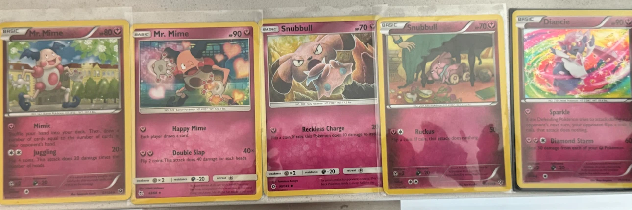 Pokémon cards fairy lot - photo 2