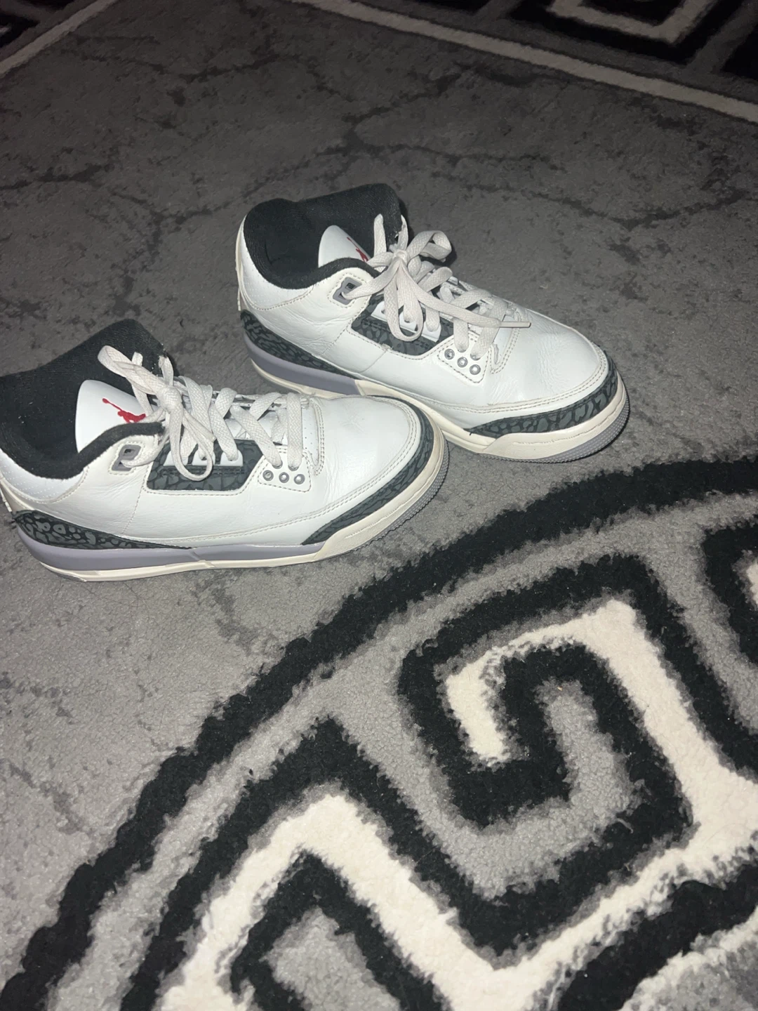 Air Jordan 3 Retro White Cement Sneakers