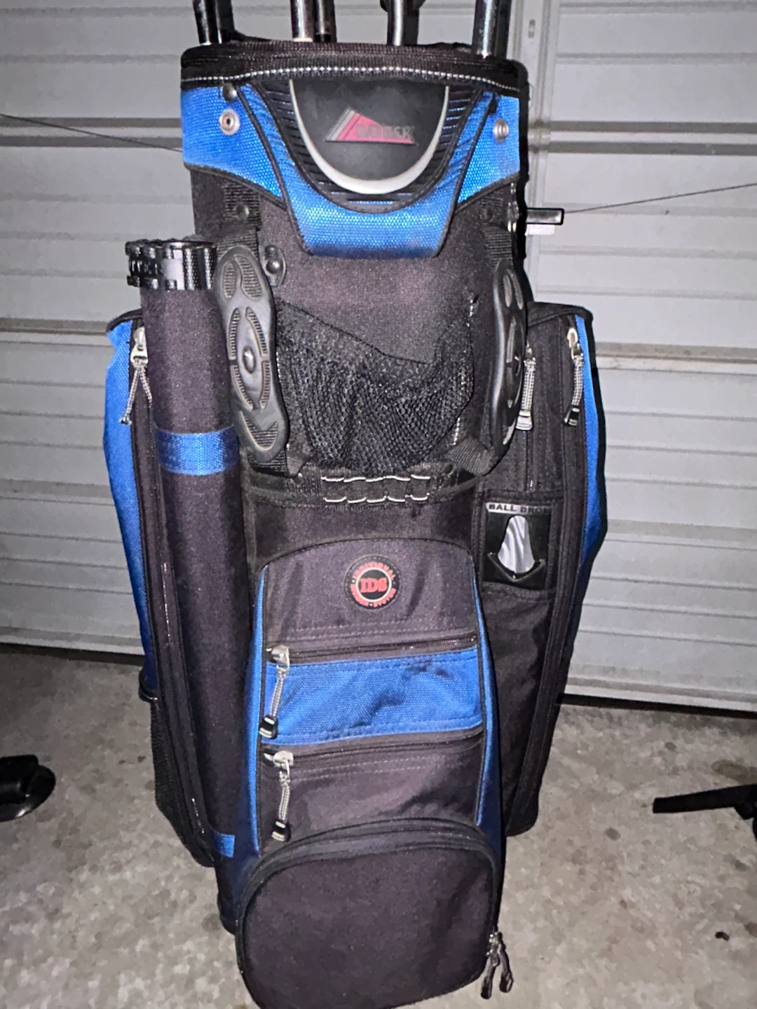 Datrek Golf Bag with clubs- Blue and Black - photo 2