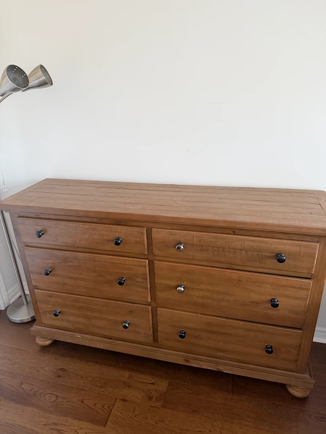Wooden Dresser and Bed Frame Set - photo 4