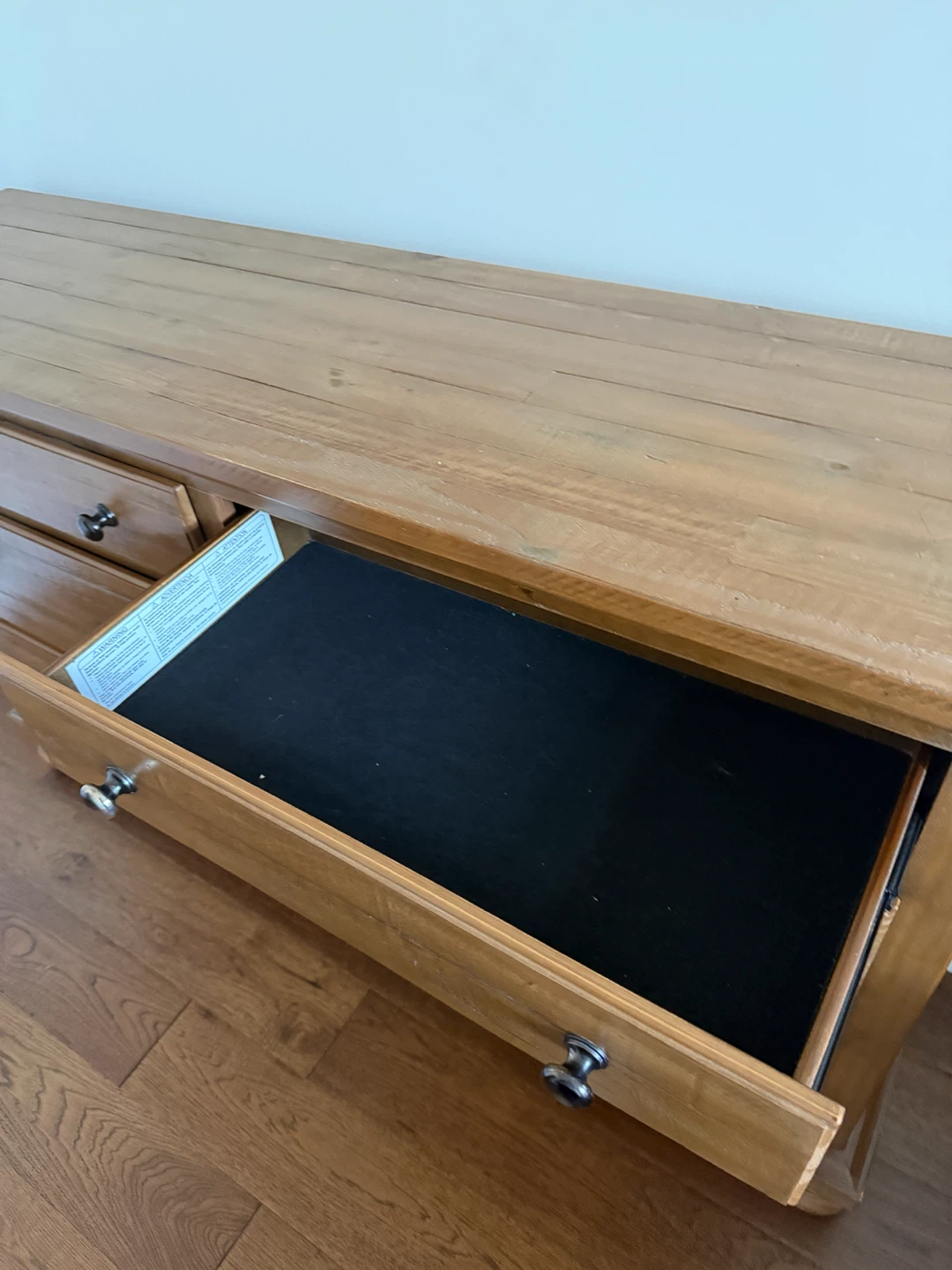 Wooden Dresser and Bed Frame Set - photo 5