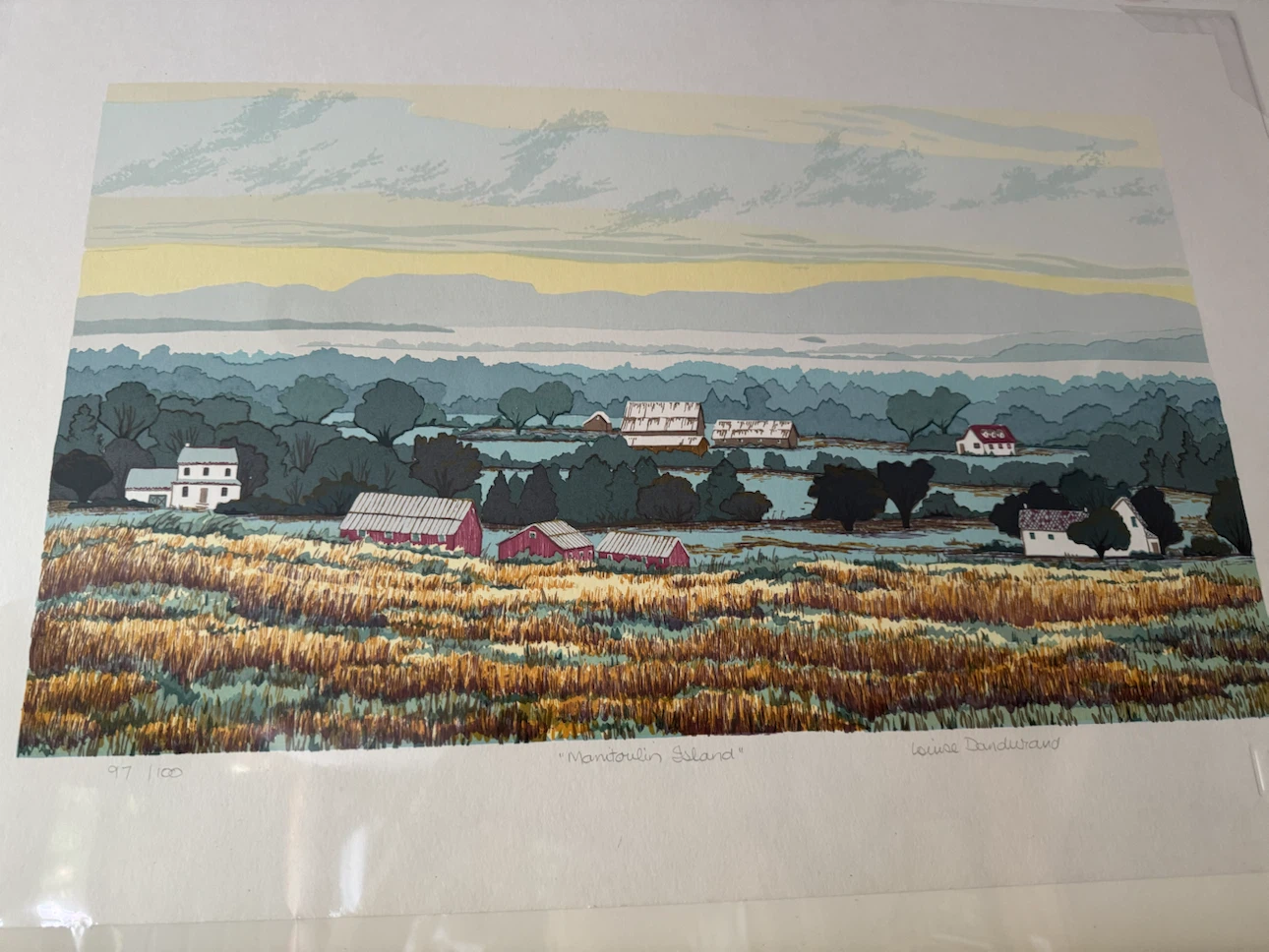 Mantoulin Island Print by Louise Dandurand