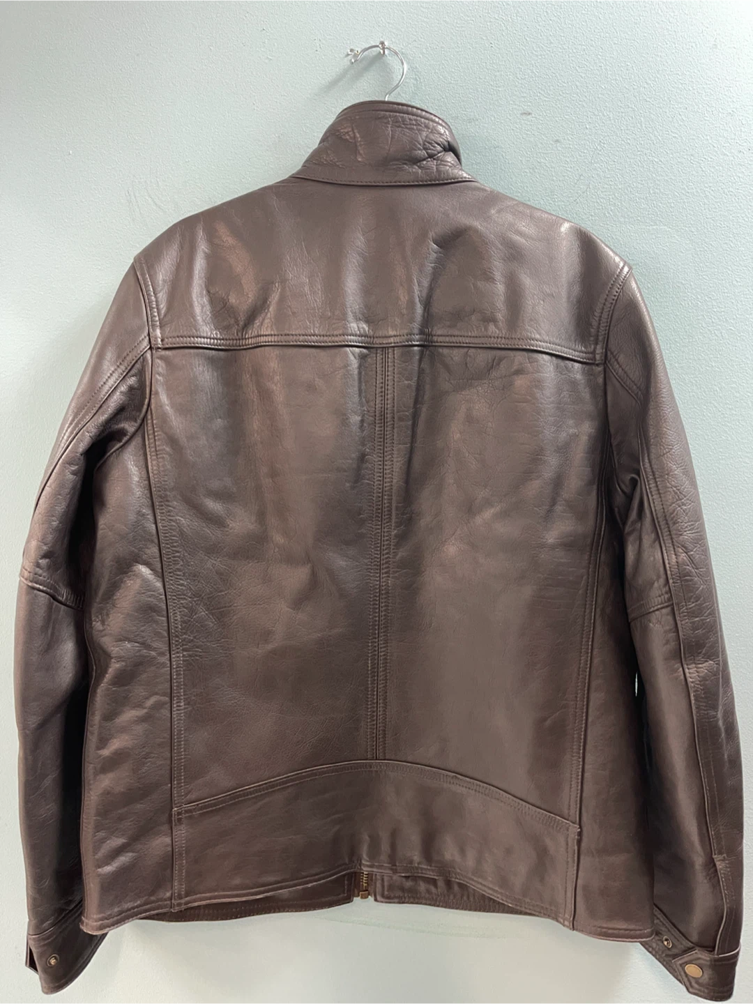 Wilsons Leather Brown Quilted Lined Jacket - photo 3