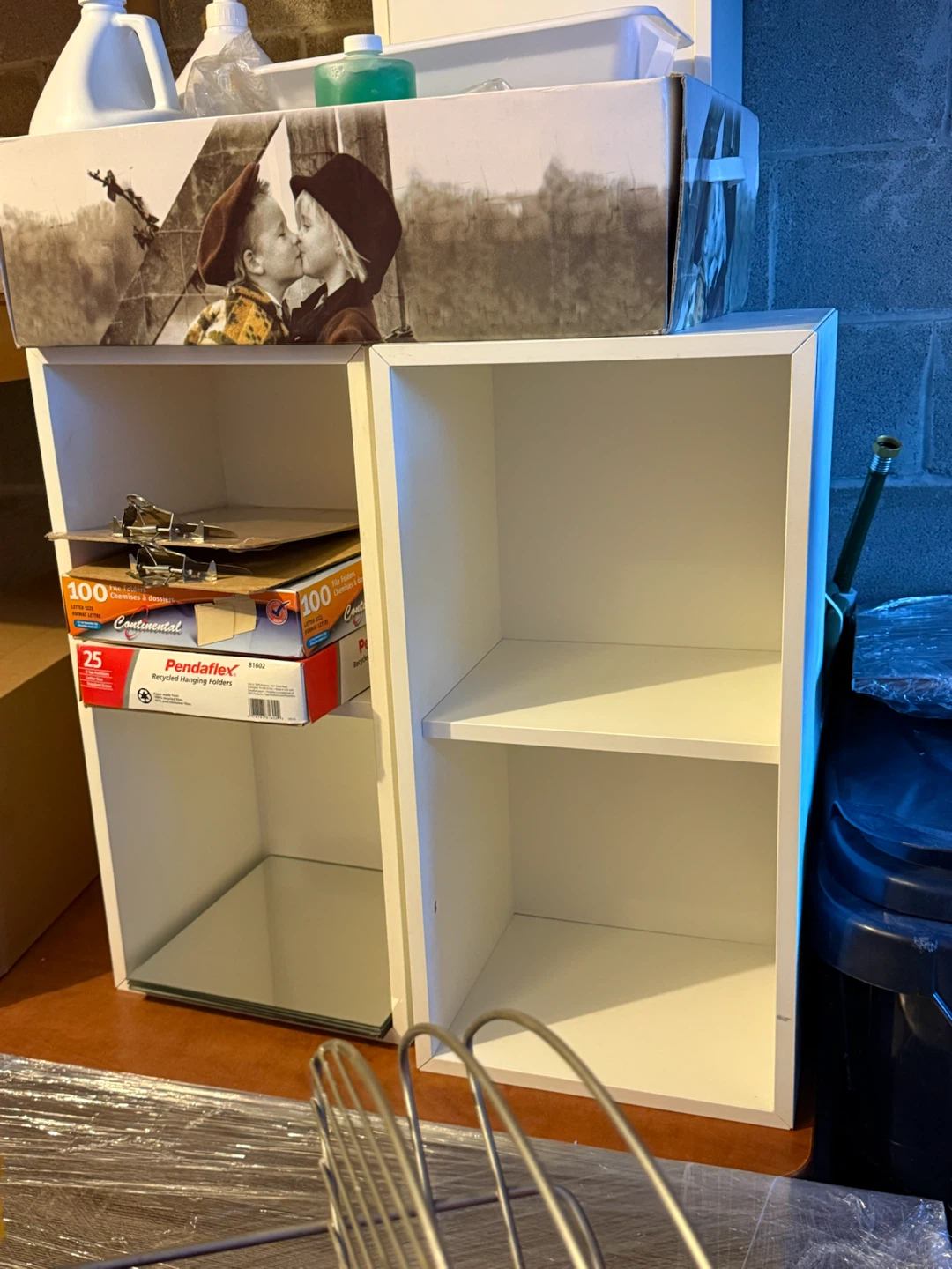 IKEA White Cube Storage Shelves