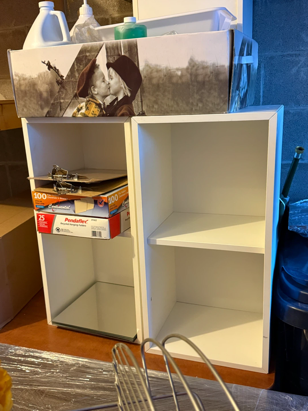 IKEA White Cube Storage Shelves - photo 2