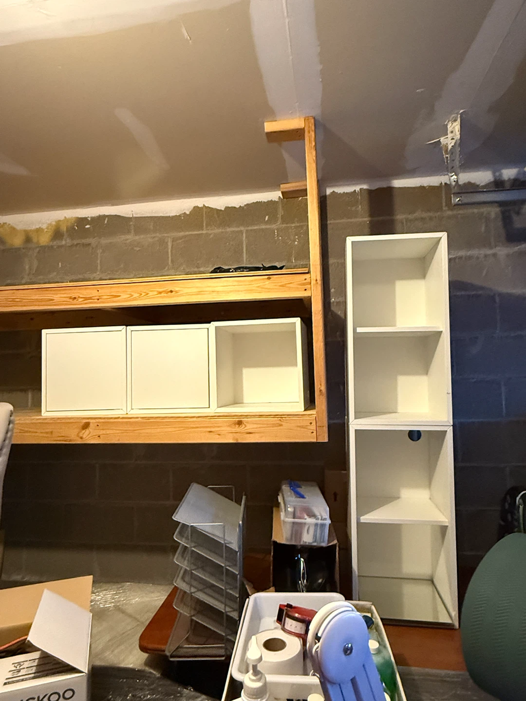 IKEA White Cube Storage Shelves - photo 5