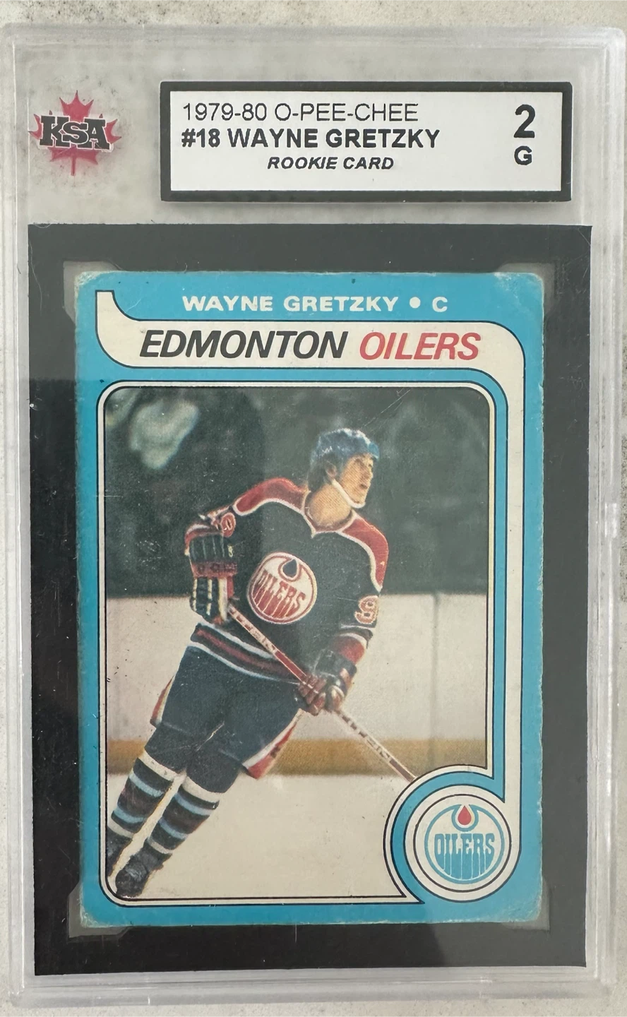 1979-80 O-Pee-Chee #18 Wayne Gretzky Rookie Card