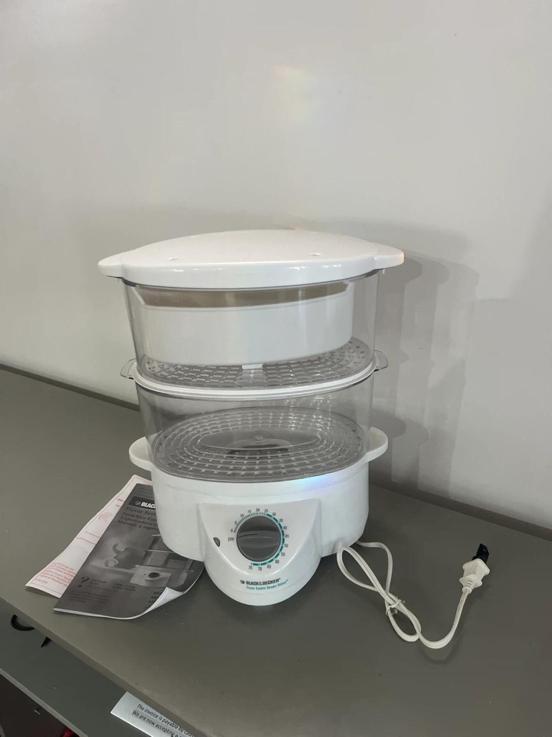 Black & Decker Electric Steamer