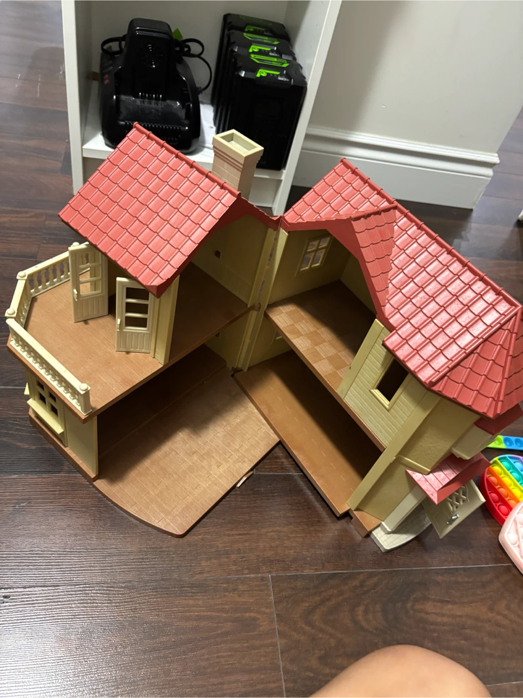 Vintage Calico Critters Red Roof Country House