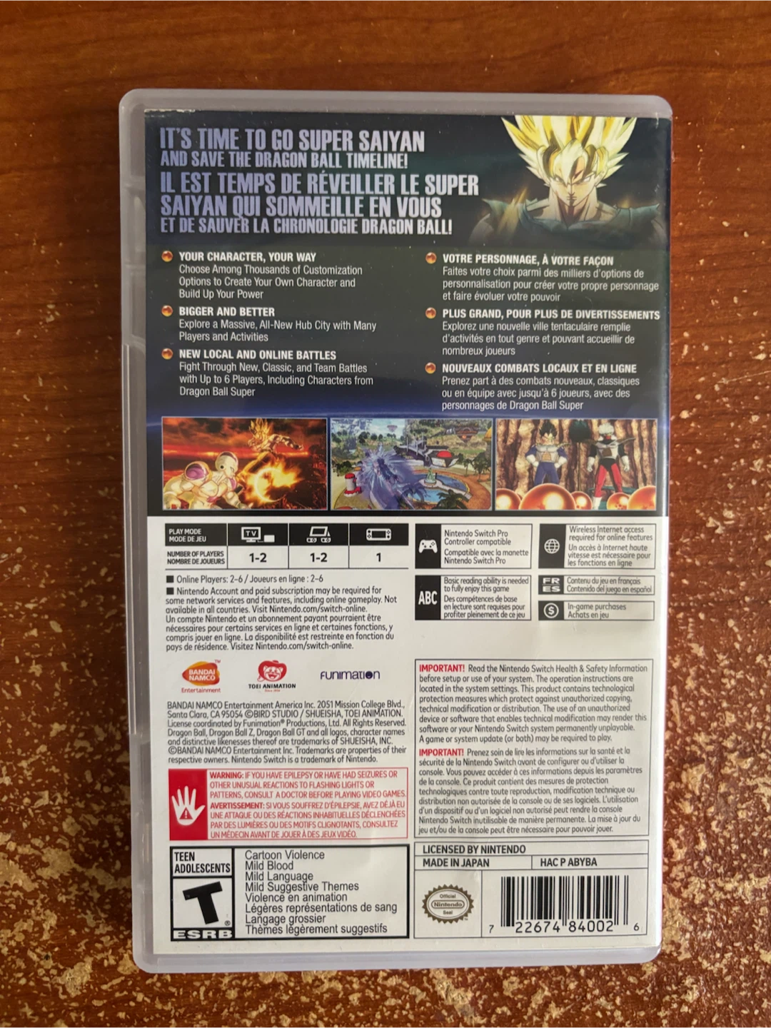 Dragon Ball Xenoverse 2 - Nintendo Switch - photo 3