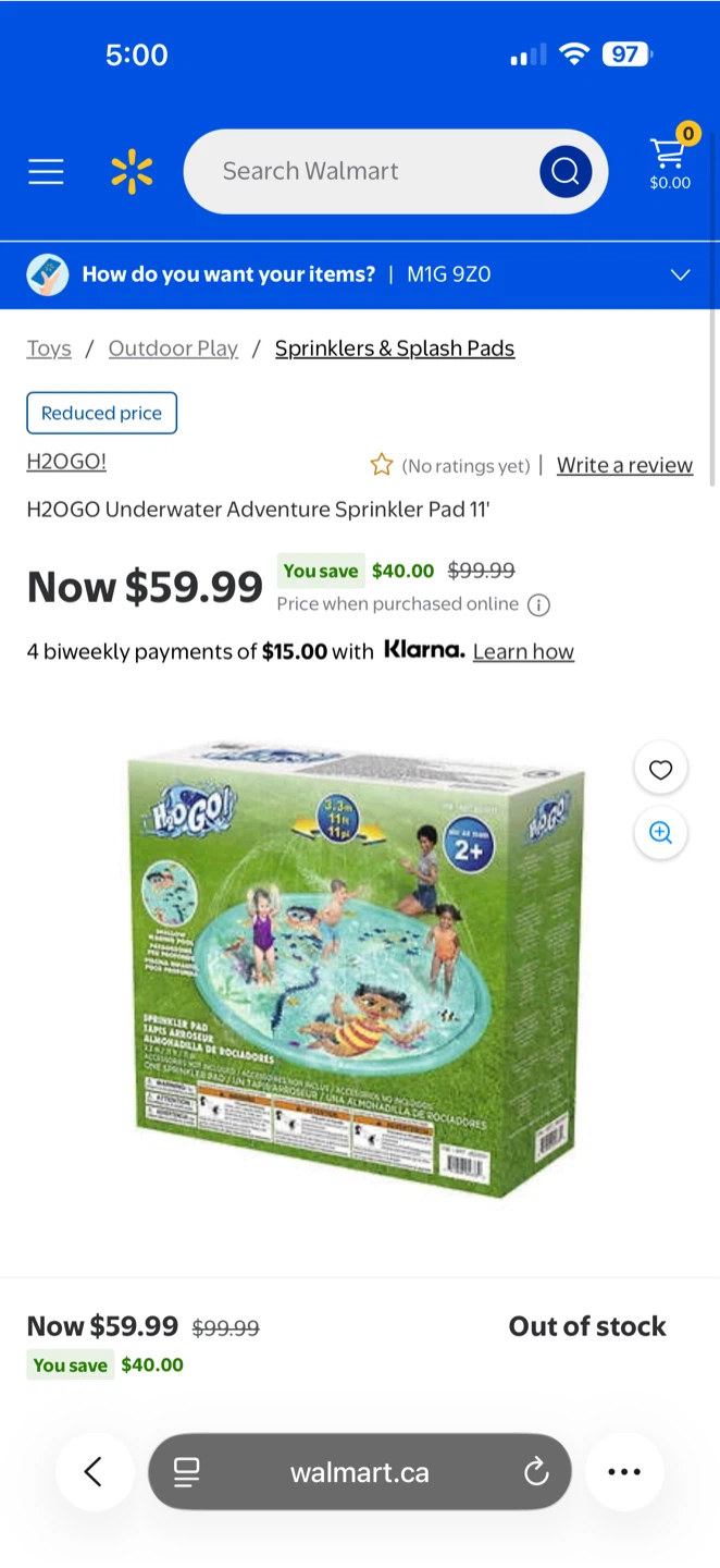 H2OGO! Underwater Adventure Sprinkler Pad 11ft - photo 4