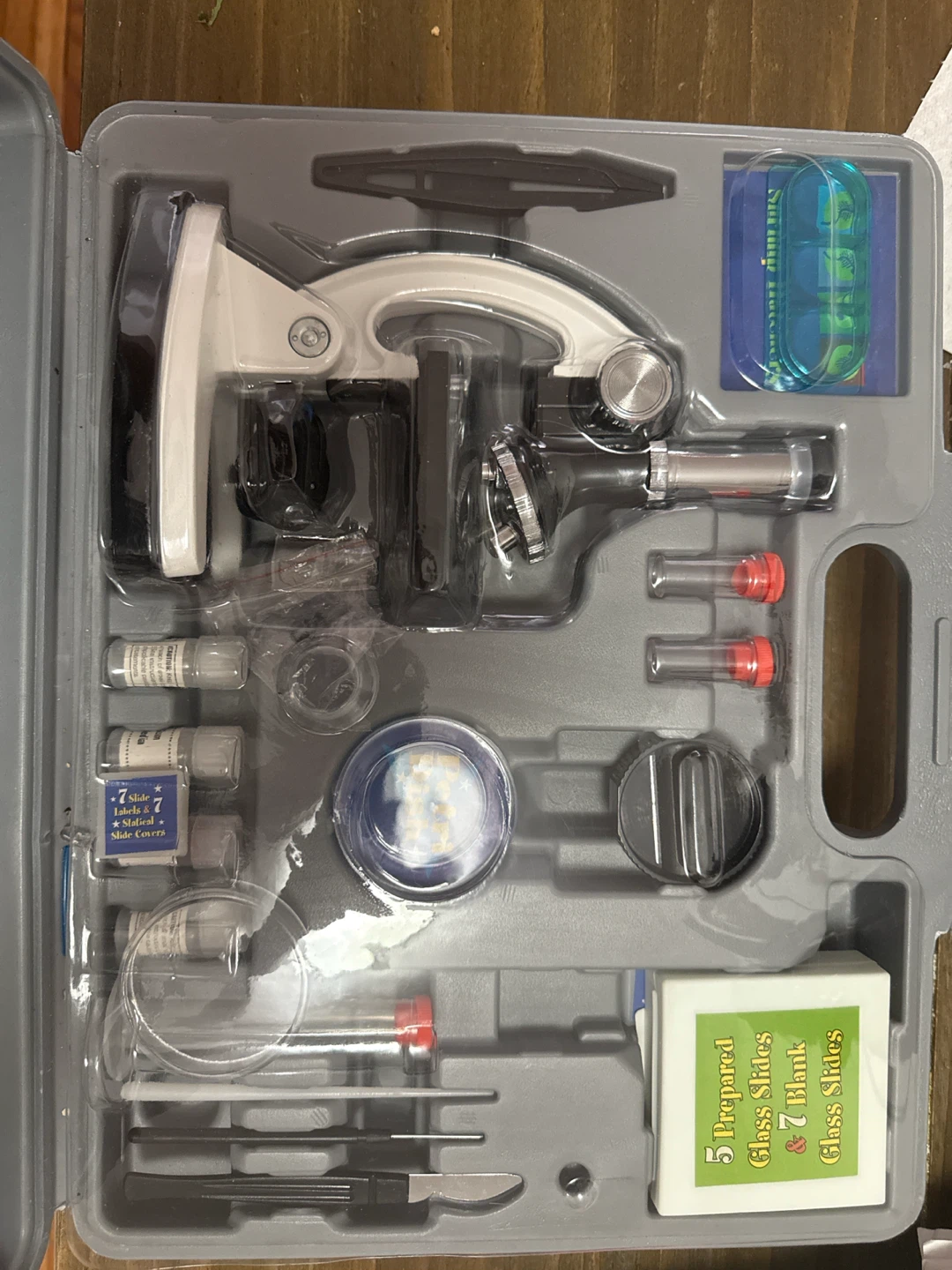Microscope Kit 1200X Magnification with Case - photo 2