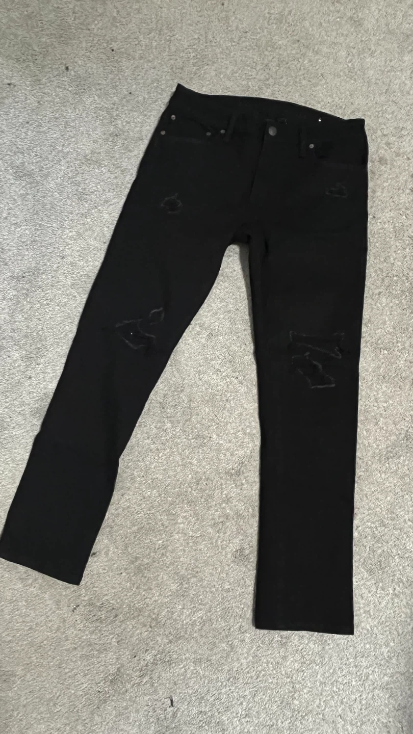 American Eagle Black Distressed Jeans - photo 2