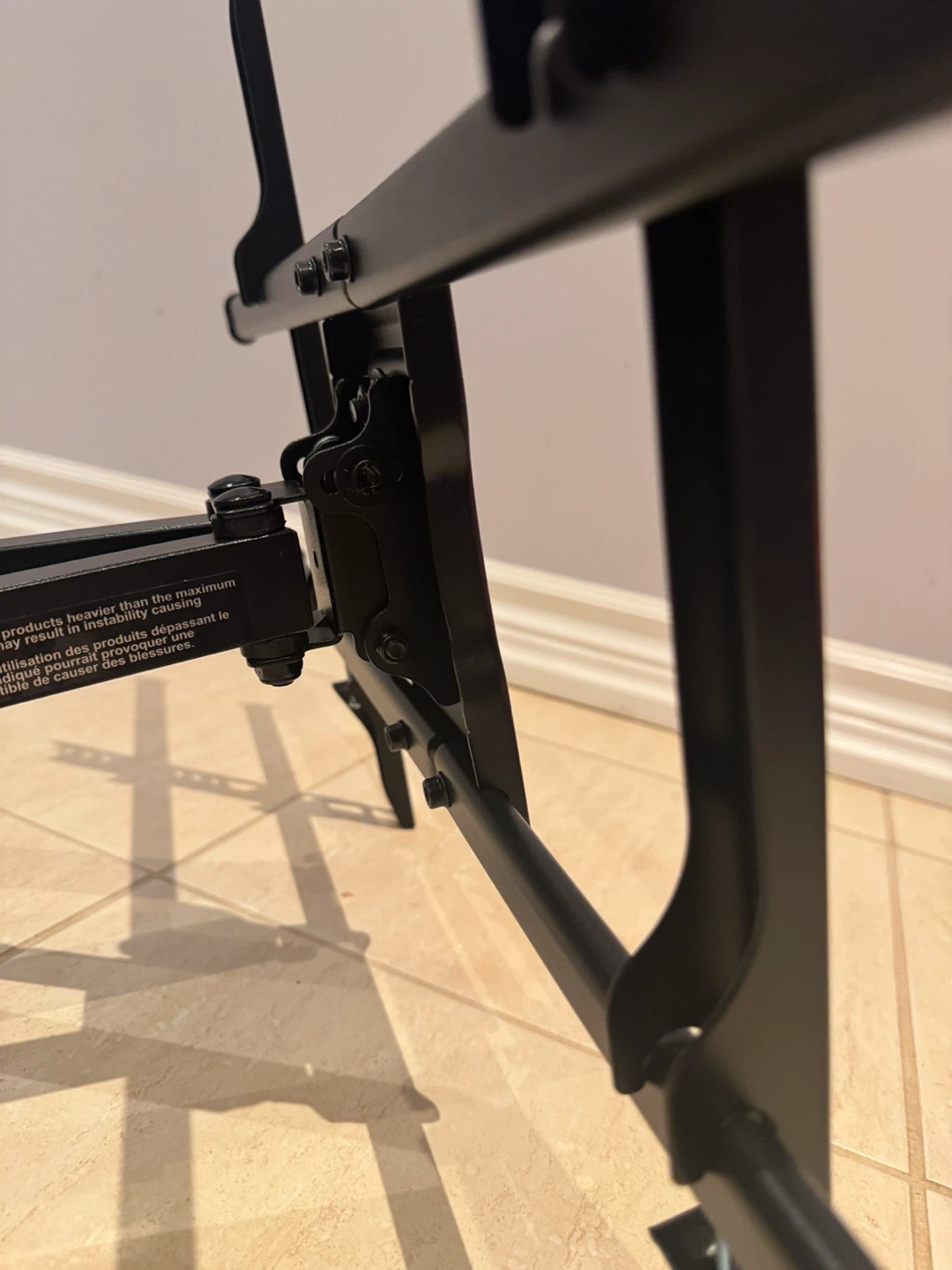 Black TV Wall Mount Bracket - photo 5
