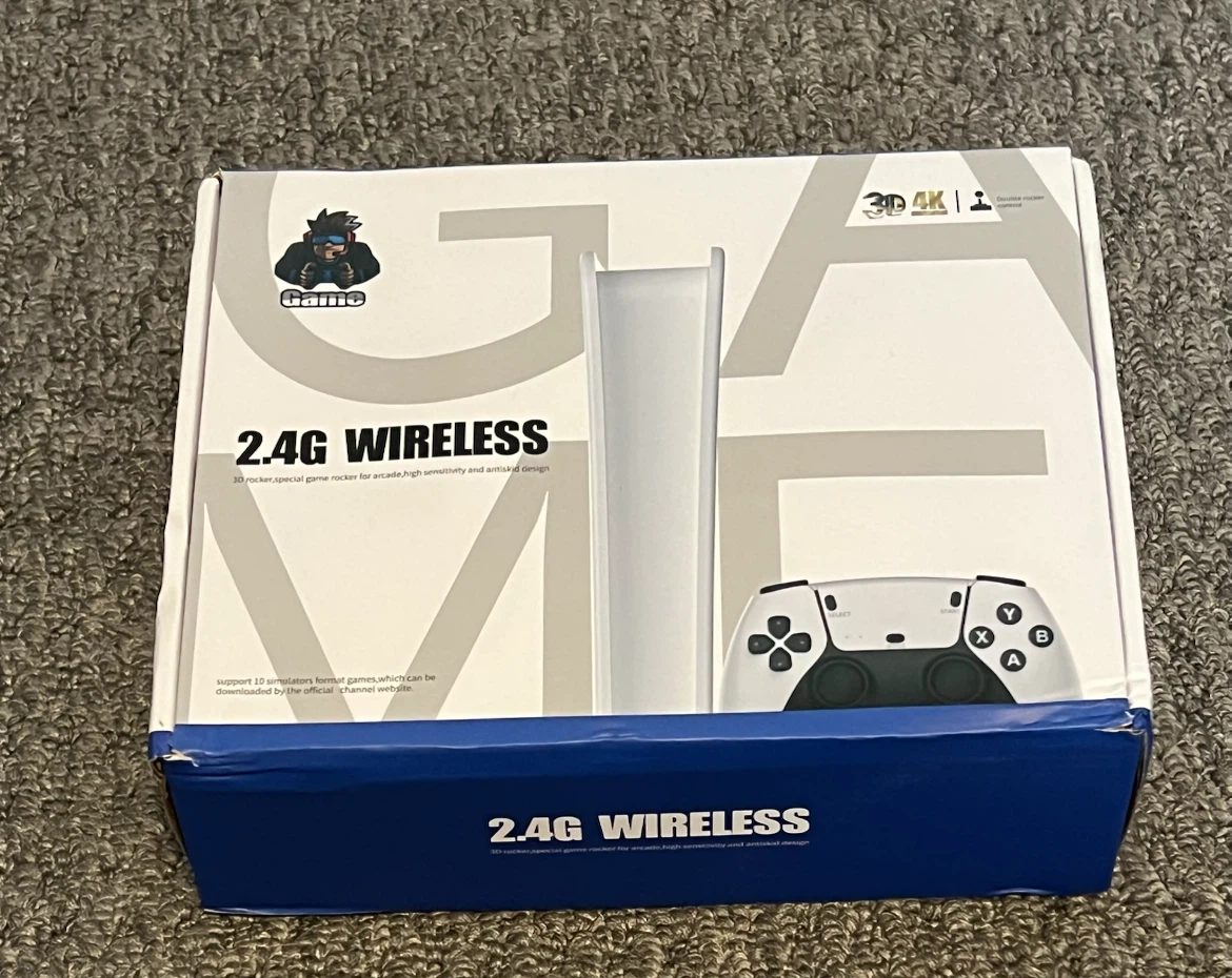 2.4G Wireless Game Stick Console with Two Controllers