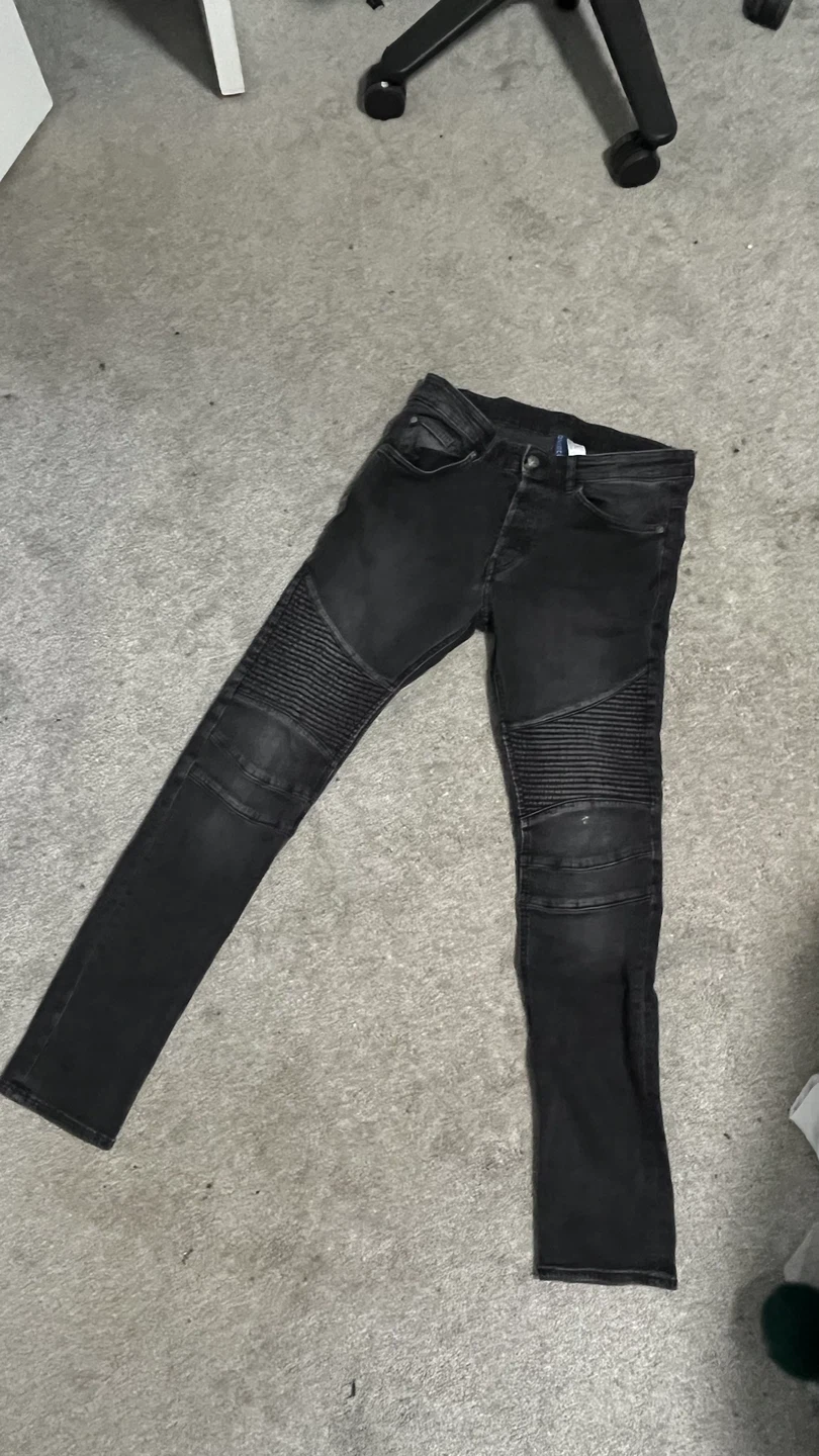 mens black jeans