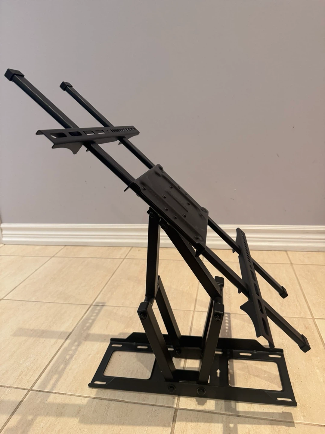 Black TV Wall Mount Stand - photo 2