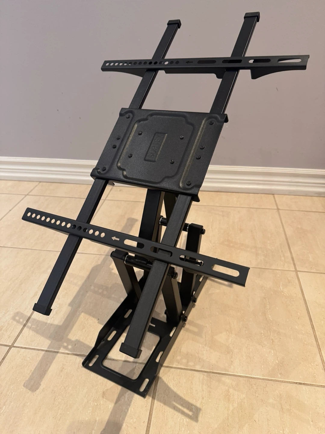 Black TV Wall Mount Stand - photo 3