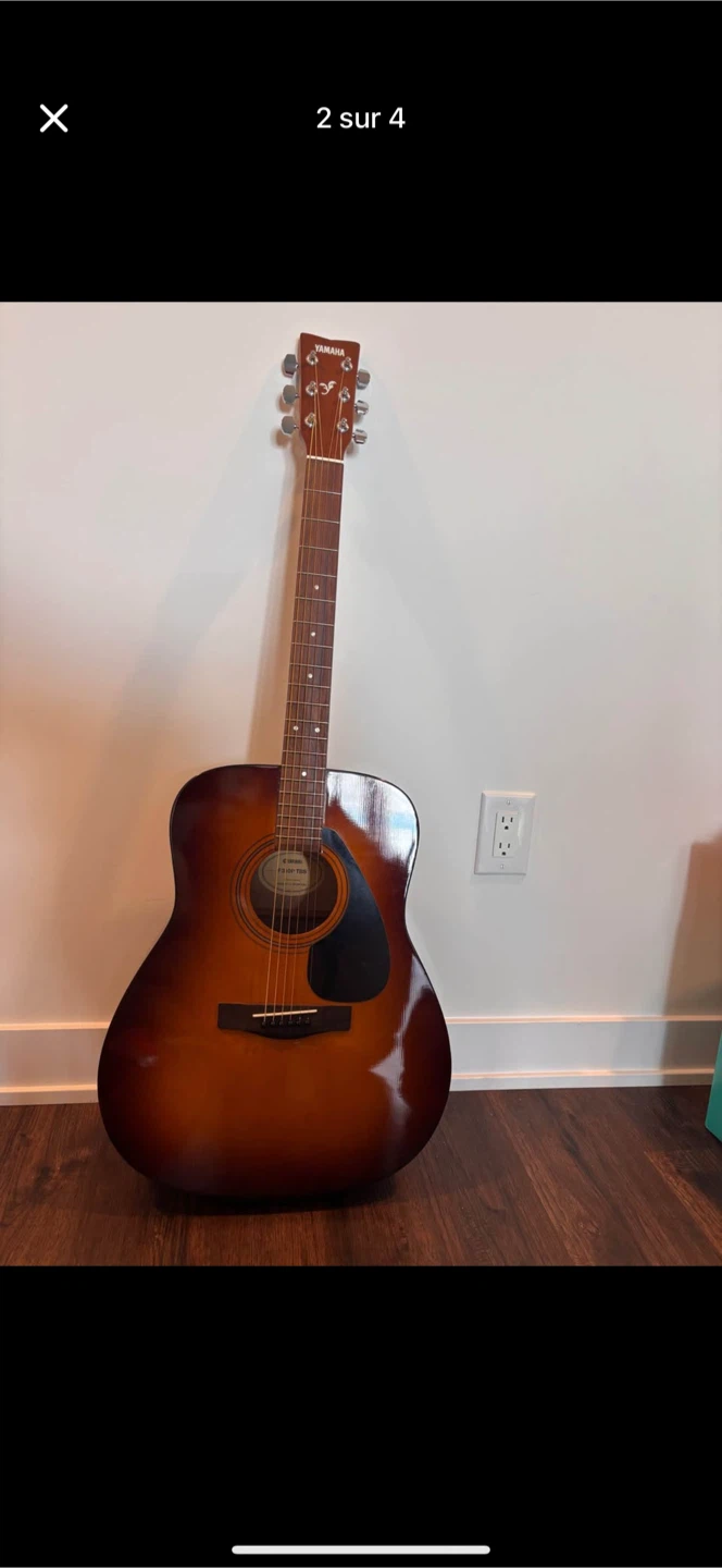 Yamaha F310P TBS Acoustic Guitar with Gig Bag