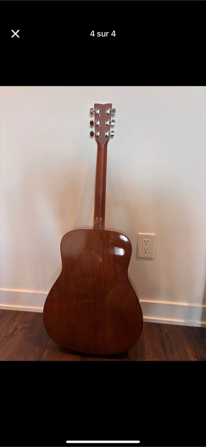 Yamaha F310P TBS Acoustic Guitar with Gig Bag - photo 3