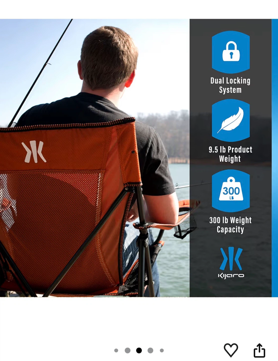 Kijaro Dual Lock Camp Chair - photo 5