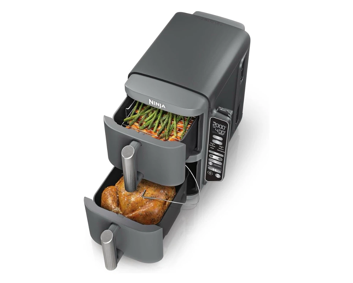 Ninja DoubleStack Smart XL 2-Basket Air Fryer 10 QT
